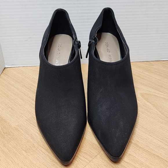 Donald J Pliner Verie Pointed Toe Ankle Black Booties Shooties Size 8M - Picture 12 of 15